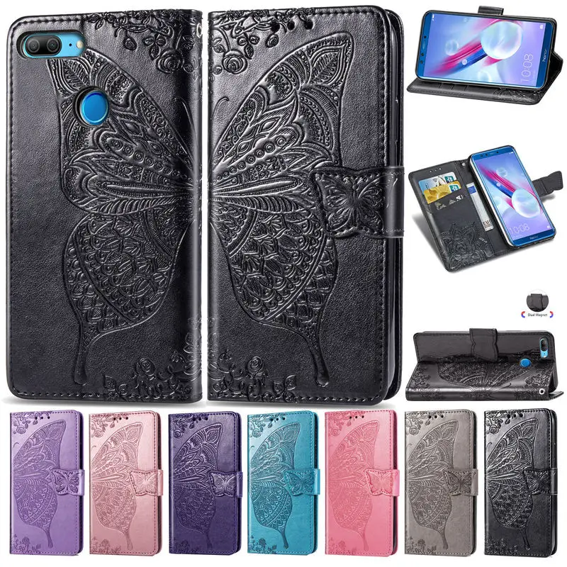 

Huawei P Smart Case Silicon Shockproof Phone Case For Huawei Psmart Nova Lite 2 Honor 9 Lite Fashion Leather Flip Wallet Cover