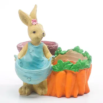 RABBIT VASE POTS HANDMADE FAIRY GARDEN BUNNY VASES MINIATURE POTTED PLANTS RESIN ORNAMENTS HOME DECORATION ACCESSORIES MODERN
RABBIT VASE POTS HANDMADE FAIRY GARDEN BUNNY VASES MINIATURE POTTED PLANTS RESIN ORNAMENTS HOME DECORATION ACCESSORIES MODERN