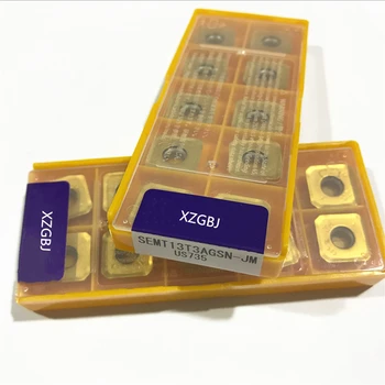 10PCS SEMT13T3AGSN-JM US735 CNC Carbide Inserts Thread Turning tool machine cutting tools Milling cutter
10PCS SEMT13T3AGSN-JM US735 CNC Carbide Inserts Thread Turning tool machine cutting tools Milling cutter