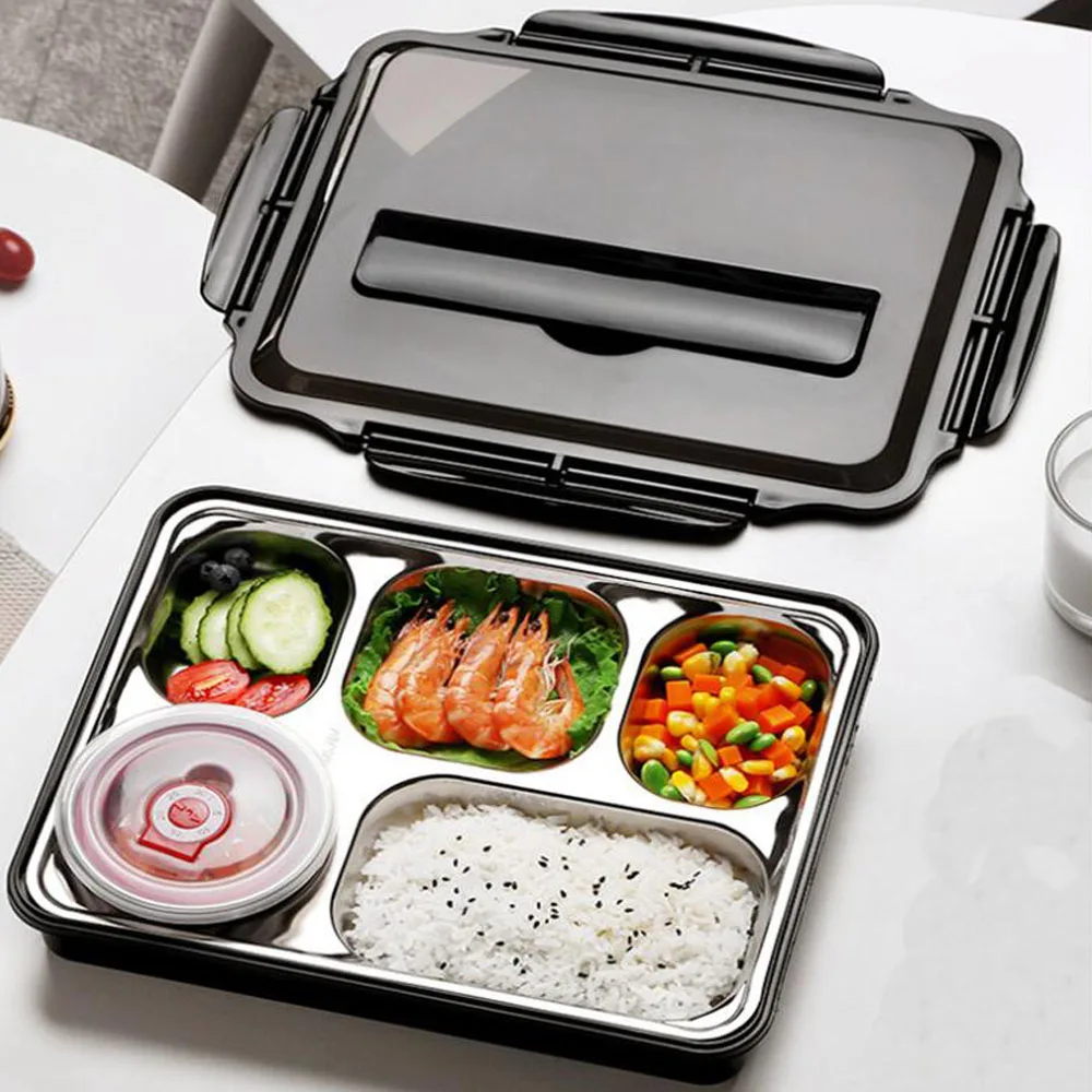 Microwave Lunch Box 304 Stainless Steel Dinnerware Food Storage Container Children Kids School Office Portable Bento Box
Microwave Lunch Box 304 Stainless Steel Dinnerware Food Storage Container Children Kids School Office Portable Bento Box