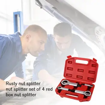 Nut Splitter Cracker Remover Extractor Tool Set Rust Nut Removal Puller Break Damaged Screw Repair Tool Hand Tools 
Nut Splitter Cracker Remover Extractor Tool Set Rust Nut Removal Puller Break Damaged Screw Repair Tool Hand Tools