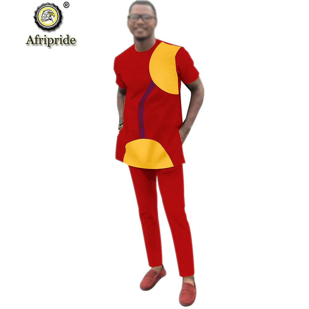 Dashiki Men Outfits African Clothing Ankara Tops and Pants Set Tribal Tracksuit Shirt Blouse Pockets AFRIPRIDE S1916047
Dashiki Men Outfits African Clothing Ankara Tops and Pants Set Tribal Tracksuit Shirt Blouse Pockets AFRIPRIDE S1916047