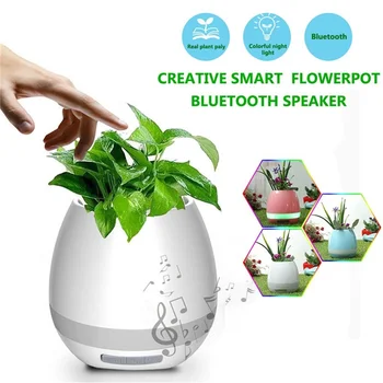 Flowerpot Colorful Wireless Bluetooth Speaker LED Night Light Smart Touch Music Piano Plant Lamp Rechargeable Gift Loudspeaker
Flowerpot Colorful Wireless Bluetooth Speaker LED Night Light Smart Touch Music Piano Plant Lamp Rechargeable Gift Loudspeaker