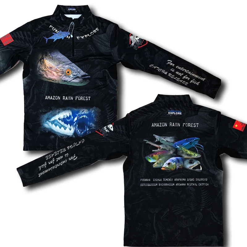 Fishing Shirt Breathable Sunproof Sun Protection Quick-Dry Breathable Ultrathin Anti-UV
Fishing Shirt Breathable Sunproof Sun Protection Quick-Dry Breathable Ultrathin Anti-UV