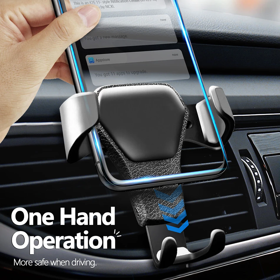 Gravity Car Holder For Phone in Car Air Vent Clip Mount No Magnetic Cell Stand For IPhone 11 Xiaomi Huawei Mobile Phone Holder
Gravity Car Holder For Phone in Car Air Vent Clip Mount No Magnetic Cell Stand For IPhone 11 Xiaomi Huawei Mobile Phone Holder