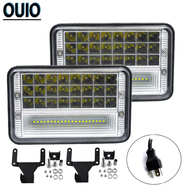 135W 7inch Work Light Bar with Plug 4x4 Off Road ATV SUV Car Lights 12V Driving Lamp Truck Offroad DRL Headlight LED Fog Lamps
135W 7inch Work Light Bar with Plug 4x4 Off Road ATV SUV Car Lights 12V Driving Lamp Truck Offroad DRL Headlight LED Fog Lamps
