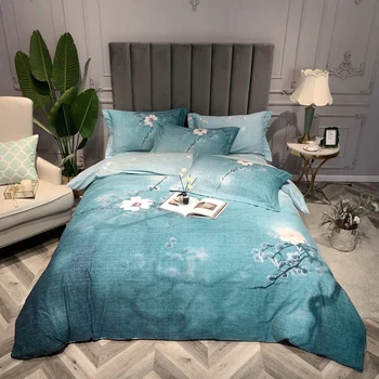 Luxury Softest Warm Cotton Bedding Set Queen King size 4Pcs Flowers Blossom Duvet Cover Bed sheet Comforter Cover Flat sheet set
Luxury Softest Warm Cotton Bedding Set Queen King size 4Pcs Flowers Blossom Duvet Cover Bed sheet Comforter Cover Flat sheet set
