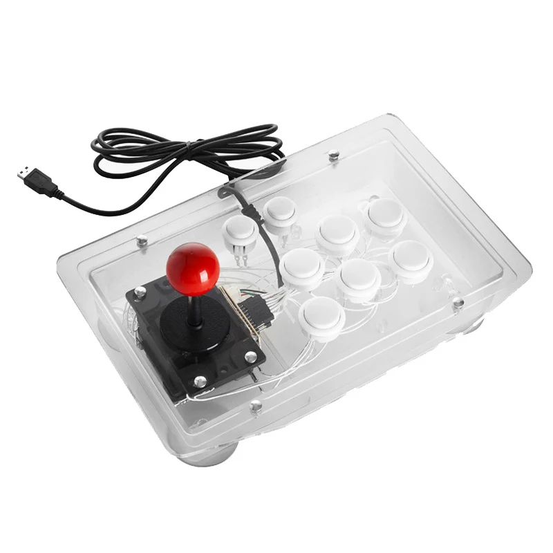 Arcade Joystick 10 Buttons Pc Controller Computer Game Arcade Sticks New King Of Fighters Joystick Consoles Joystick
Arcade Joystick 10 Buttons Pc Controller Computer Game Arcade Sticks New King Of Fighters Joystick Consoles Joystick