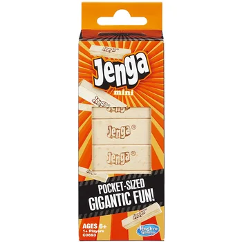Hasbro Gaming Mini version Jenga Classic Game Building blocks Games Funny Party Toys Children Toy Fun Gift
Hasbro Gaming Mini version Jenga Classic Game Building blocks Games Funny Party Toys Children Toy Fun Gift
