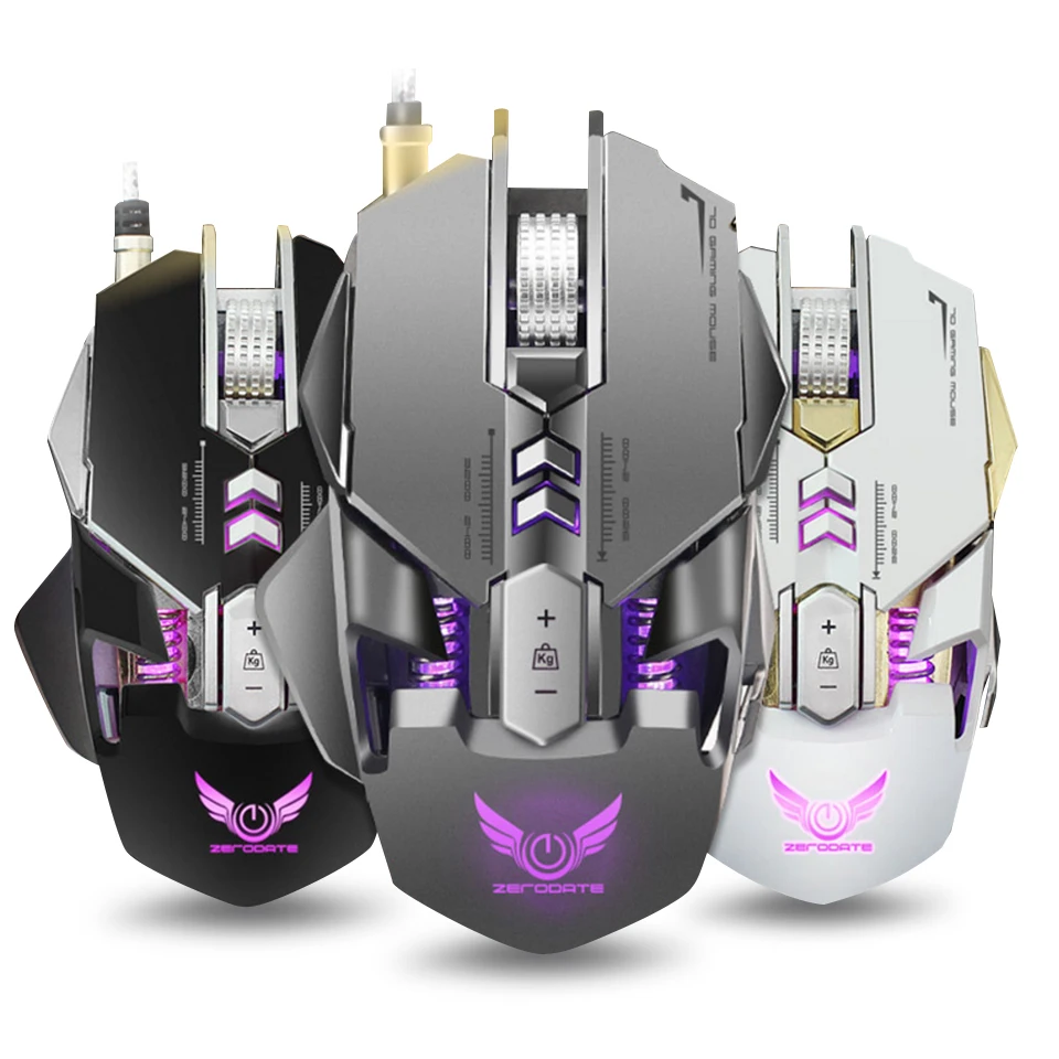Wired Gaming Mouse Mechanical Computer PC Mouse Mice 4000DPI 7 Buttons LED Backlight for PUBG LOL overwatch DOTA2
Wired Gaming Mouse Mechanical Computer PC Mouse Mice 4000DPI 7 Buttons LED Backlight for PUBG LOL overwatch DOTA2