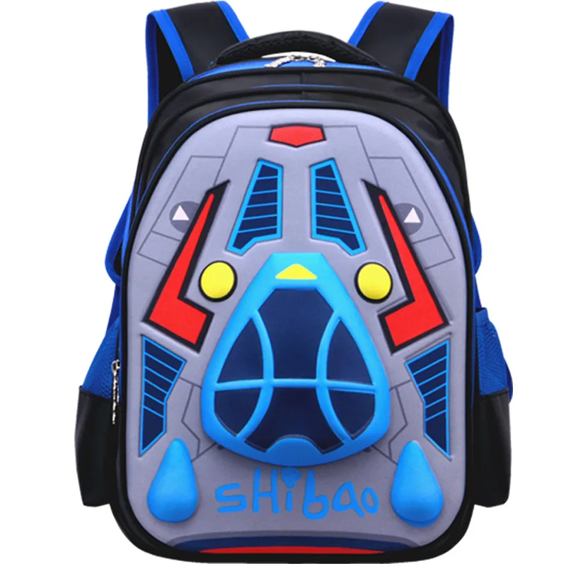 

3D Car Children Orthopedic School Bag For Teenager Boys Girls Nylon Waterproof Book Bag Kids Cartoon Schoolbags Backpcks mochila