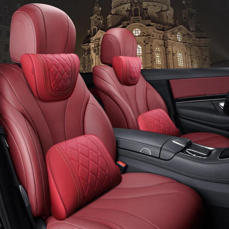 Кожаное автомобильное сиденье для поддержки шеи на подголовник/для Mercedes Maybach Design S Class, Универсальная автомобильная подушка, подушка для шеи
Кожаное автомобильное сиденье для поддержки шеи на подголовник/для Mercedes Maybach Design S Class, Универсальная автомобильная подушка, подушка для шеи