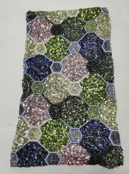Embroidered Tulle Lace Fabric with sequins African French Lace Fabric S-59183 with High Quality
Embroidered Tulle Lace Fabric with sequins African French Lace Fabric S-59183 with High Quality