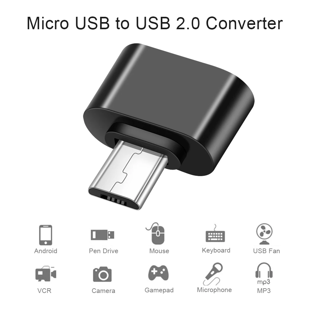 Usb 2 0 Mini OTG USB кабель адаптер микро-переходник Type C Micro в конвертер для планшетных ПК