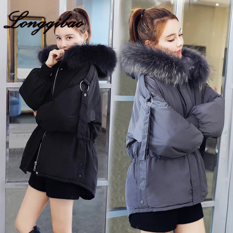 Women's Down Jacket 2019 Winter Thick Long-sleeved White Duck Down Solid Color Down Jacket Hooded Down Jacket Women's Clothes
Women's Down Jacket 2019 Winter Thick Long-sleeved White Duck Down Solid Color Down Jacket Hooded Down Jacket Women's Clothes