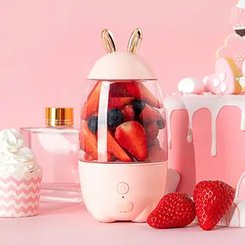 330ml Portable Juicer Household Electric Juicer Cup Fruits USB Charging Mini Smoothie Blender Outgoing Juicer Extractor Rabbit
330ml Portable Juicer Household Electric Juicer Cup Fruits USB Charging Mini Smoothie Blender Outgoing Juicer Extractor Rabbit