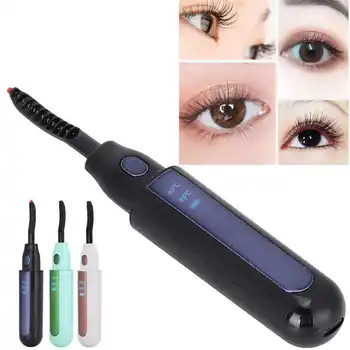 Electric Eyelash Curler Long-Lasting Heated Curler Natural Eyelash Perming Makeup Tool
Electric Eyelash Curler Long-Lasting Heated Curler Natural Eyelash Perming Makeup Tool