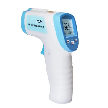 Handheld Infrared Thermometer Temperature Meter LCD Non-contact Forehead 32-42.9 C Measuring LKS99
Handheld Infrared Thermometer Temperature Meter LCD Non-contact Forehead 32-42.9 C Measuring LKS99