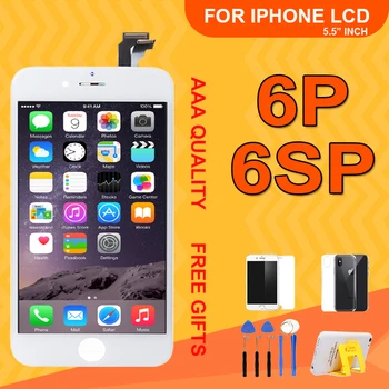 AAA Display LCD For iPhone 6P 6SP Screen LCD Display Assembly Digitizer Pantalla For iPhone 6 Plus With Touch Replacement LCD
AAA Display LCD For iPhone 6P 6SP Screen LCD Display Assembly Digitizer Pantalla For iPhone 6 Plus With Touch Replacement LCD