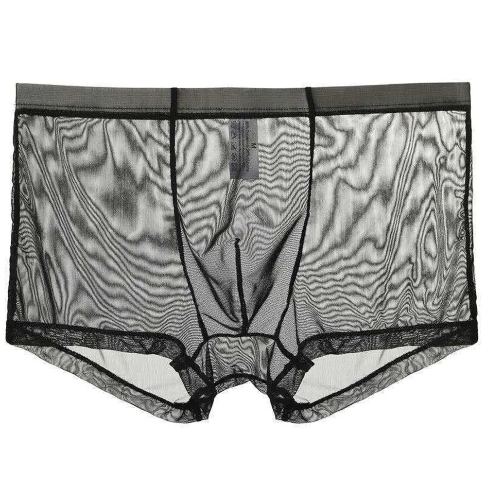 Men Transparent Mesh Boxer Ultra-thin Sheer Underwear Men See Through Boxer Shorts Male Sexy Breathable Panties Underpant Trunks
Men Transparent Mesh Boxer Ultra-thin Sheer Underwear Men See Through Boxer Shorts Male Sexy Breathable Panties Underpant Trunks