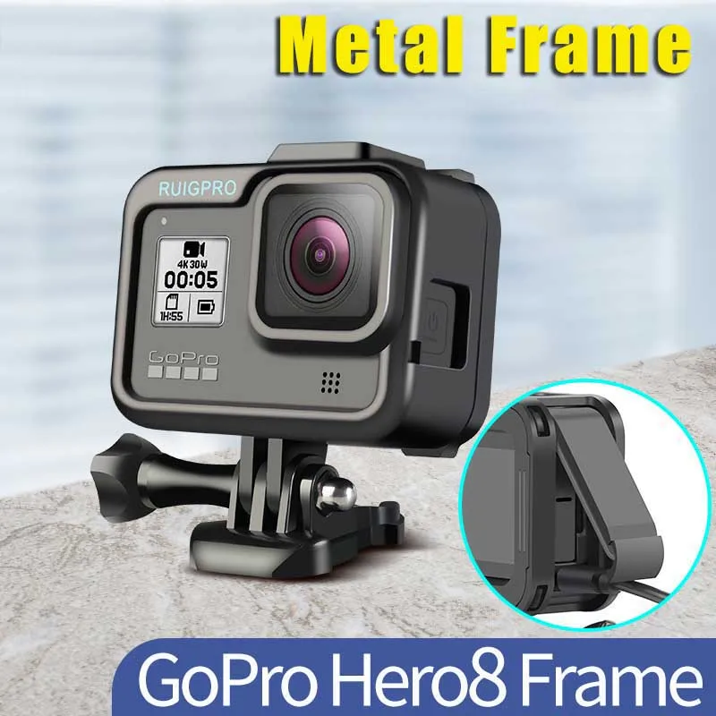 Frame For GoPro Accessories GoPro Hero 8 Protective Frame Case Camcorder Housing Case For GoPro Hero8 Black Action Camera
Frame For GoPro Accessories GoPro Hero 8 Protective Frame Case Camcorder Housing Case For GoPro Hero8 Black Action Camera