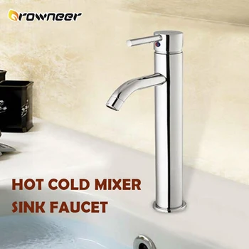 Hot Cold Mixer Sink Faucet Stainless Steel Basin Taps Manual Polishing Modern Chrome Plated Finish Kitchen Bathroom Fixture
Hot Cold Mixer Sink Faucet Stainless Steel Basin Taps Manual Polishing Modern Chrome Plated Finish Kitchen Bathroom Fixture