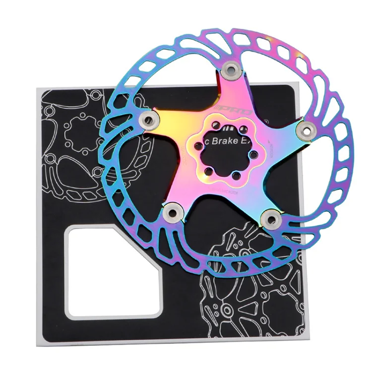 ENLEE Rainbow MTB Quick Cool Down Disc Brake Rotor Full CNC Colorful Road Bike brake disc 140/160/180/203mm
ENLEE Rainbow MTB Quick Cool Down Disc Brake Rotor Full CNC Colorful Road Bike brake disc 140/160/180/203mm