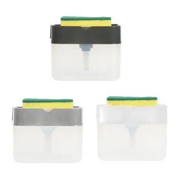 Automatic Liquid Box Scouring Pad Dishwashing Brush Soap Box Convenient And Practical Automatic Liquid Box
Automatic Liquid Box Scouring Pad Dishwashing Brush Soap Box Convenient And Practical Automatic Liquid Box