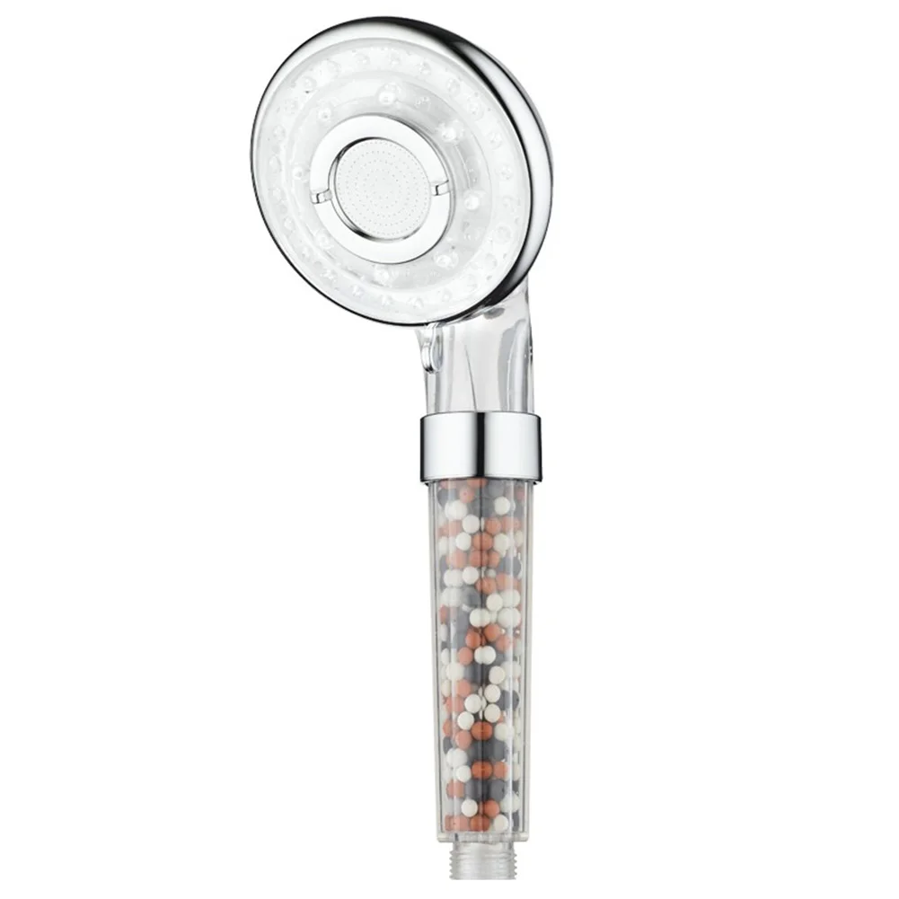 High Pressure Multi-function Shower Head Universal Water Saving Mineral Ball Durable Four Types Water Spray
High Pressure Multi-function Shower Head Universal Water Saving Mineral Ball Durable Four Types Water Spray