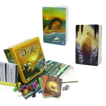 2020 card game Dixit 1+9 ( basic, Harmonies)168 cards colorful box gifts for kids family party Imaginative board games
2020 card game Dixit 1+9 ( basic, Harmonies)168 cards colorful box gifts for kids family party Imaginative board games
