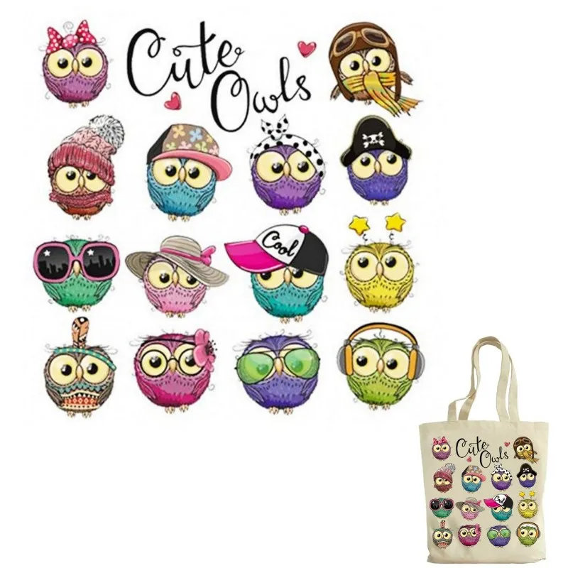 1 Set Animals Cute Owls Iron On Patches DIY Accessory Heat Transfer Washable Stickers For Clothes Bag Print Hoodies Jeans
1 Set Animals Cute Owls Iron On Patches DIY Accessory Heat Transfer Washable Stickers For Clothes Bag Print Hoodies Jeans