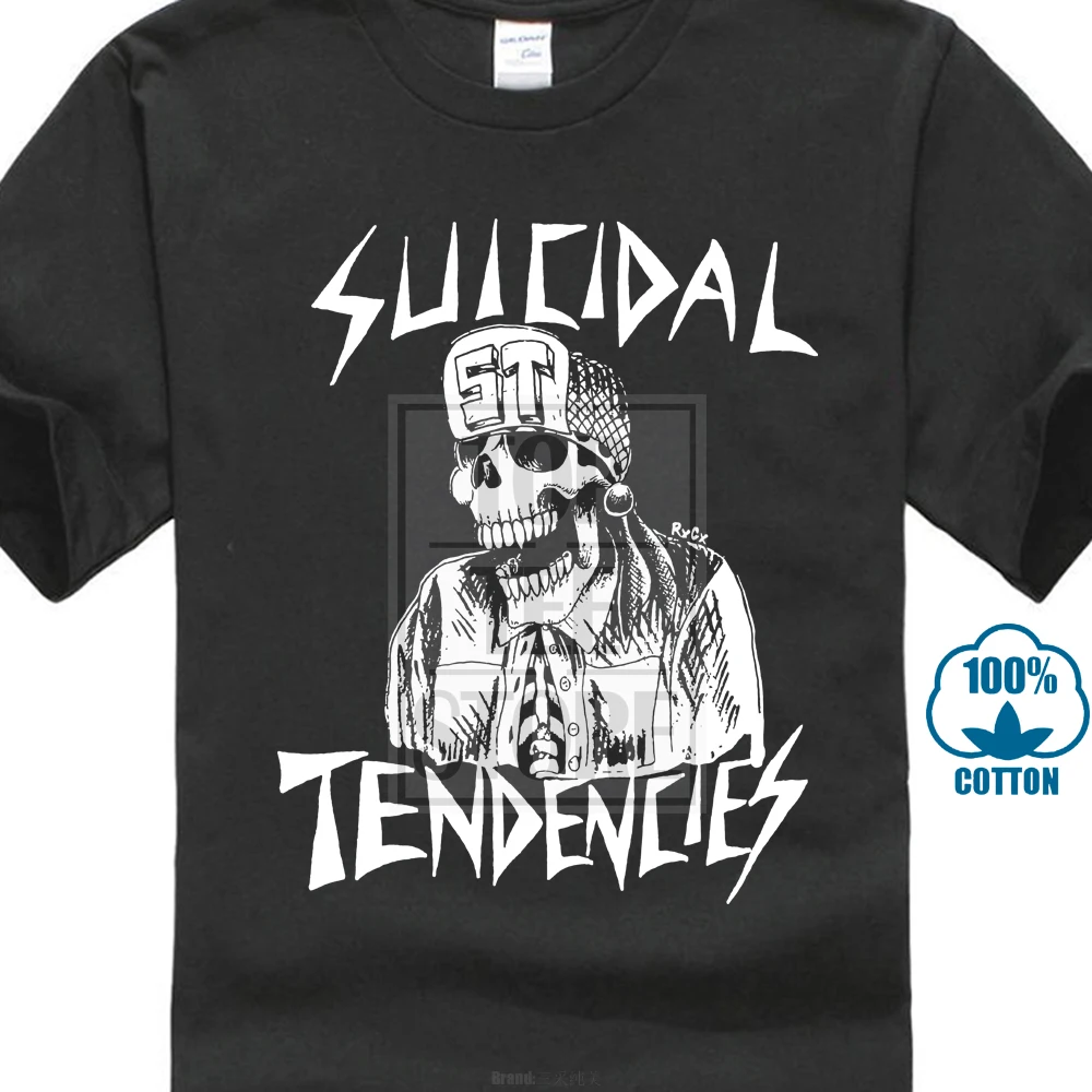 Black Suicidal Tendencies New S 3Xl Thrash Metal Rock Punk Quality T Shirts Men O Neck 100% Cotton
Black Suicidal Tendencies New S 3Xl Thrash Metal Rock Punk Quality T Shirts Men O Neck 100% Cotton