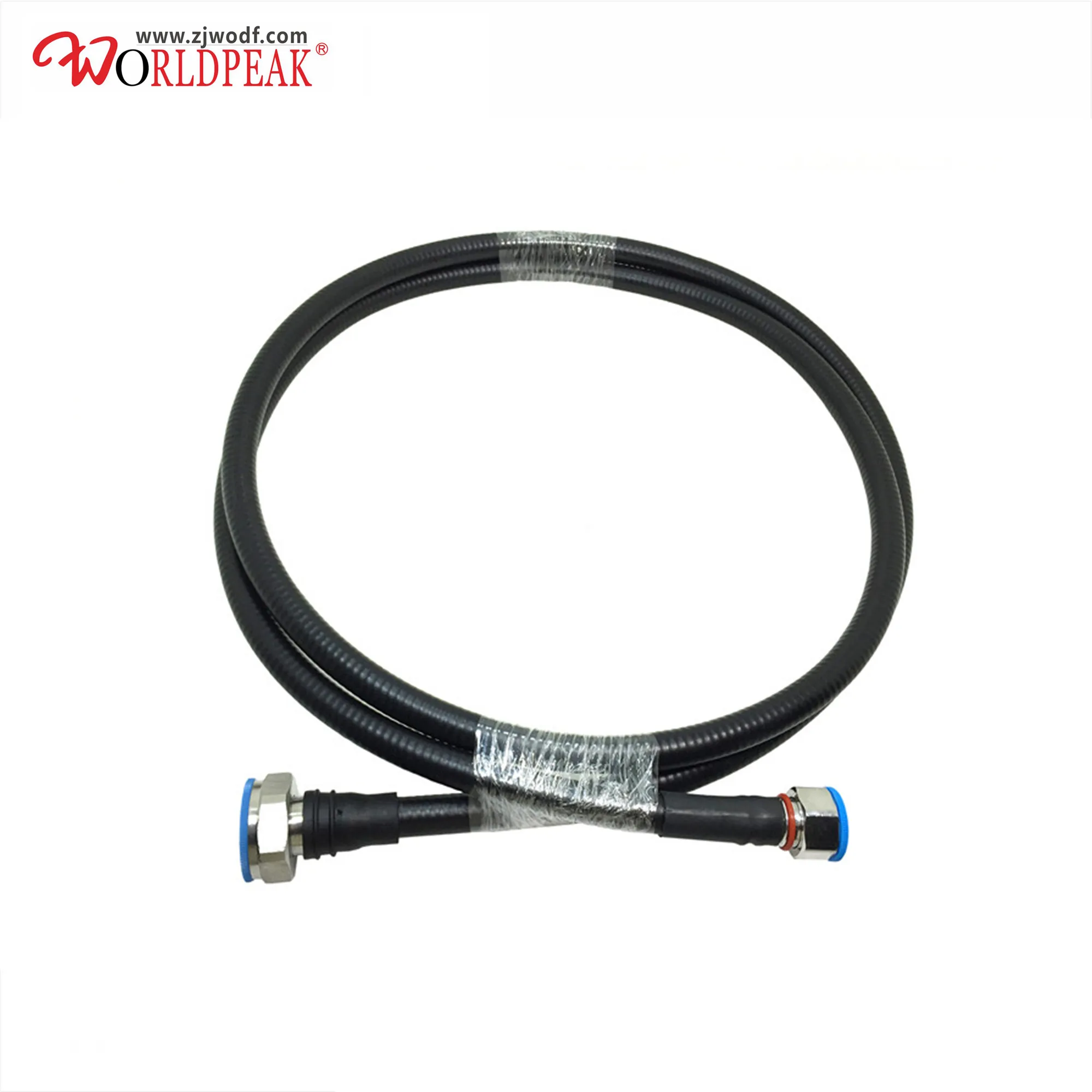 

Free Shipping DIN male to 4.3-10 male connector with 1/2 superflexible cable assembly 2m