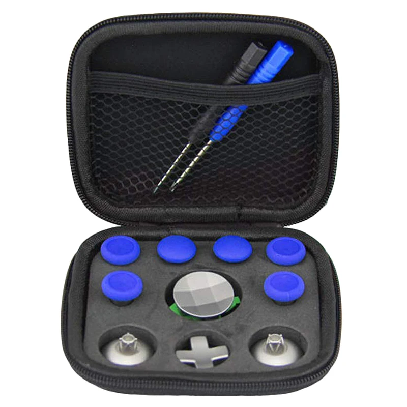 Alloy Analog Controller Thumbsticks Replacement Parts Joysticks Analog Sticks for Xbox ONE / PS4 / Switch Controller 11 Pcs
Alloy Analog Controller Thumbsticks Replacement Parts Joysticks Analog Sticks for Xbox ONE / PS4 / Switch Controller 11 Pcs