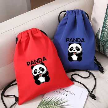 JANE'S LEATHER Cute Cartoon Panda Printing Drawstring Backpack Shoulder Bags For Student Teenage Boy Girls
JANE'S LEATHER Cute Cartoon Panda Printing Drawstring Backpack Shoulder Bags For Student Teenage Boy Girls