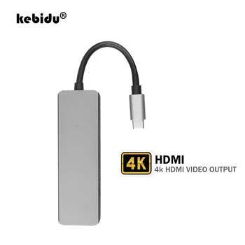 5 in 1 Multi USB Type C Hub Hdmi PD TF/SD Card Reader 4K USB 3.0 Ports USB C Hub Adapter for Mac book Pro Thunderbolt USB C HUB
5 in 1 Multi USB Type C Hub Hdmi PD TF/SD Card Reader 4K USB 3.0 Ports USB C Hub Adapter for Mac book Pro Thunderbolt USB C HUB