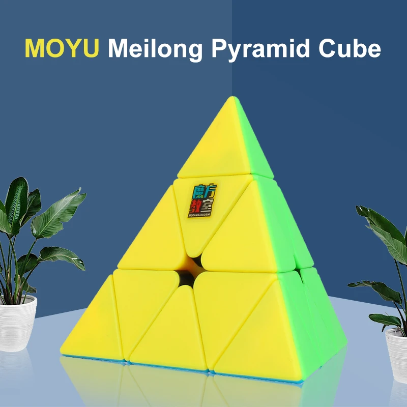 MoYu Meilong Pyramid Cube 3x3x3 Stickerless Magic Speed Cubes Professional Puzzle Cubes Pyramid 3x3 Education Toys For Children
MoYu Meilong Pyramid Cube 3x3x3 Stickerless Magic Speed Cubes Professional Puzzle Cubes Pyramid 3x3 Education Toys For Children