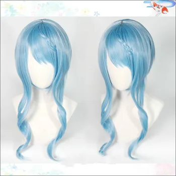 Princess Connect Re:Dive Noto Mahiru Cosplay Blue Long Curly Heat Resistant Synthetic Hair Halloween Carnival + Free Wig Cap 
Princess Connect Re:Dive Noto Mahiru Cosplay Blue Long Curly Heat Resistant Synthetic Hair Halloween Carnival + Free Wig Cap