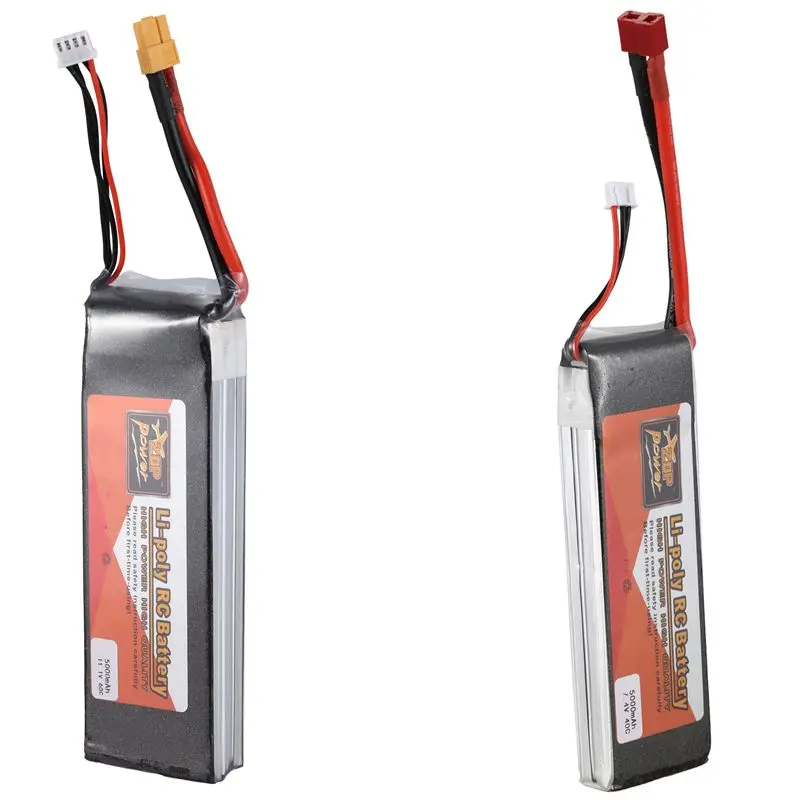 ZOP POWER 11 1 В 5000 мАч 3S 60C Lipo батарея Xt60 Разъем для Rc дрона Fpv Racer батареи и 7 4 мощность