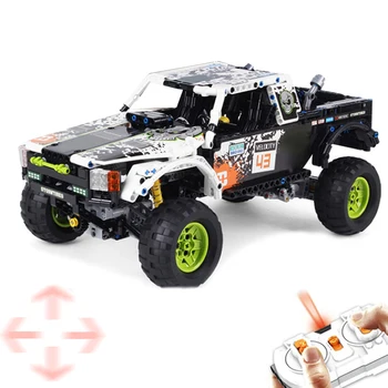 1090Pcs 2.4G 4CH MOC Off-road Vehicle Assembly Building Block Model DIY Construction Model Gift For Christmas Birthday
1090Pcs 2.4G 4CH MOC Off-road Vehicle Assembly Building Block Model DIY Construction Model Gift For Christmas Birthday