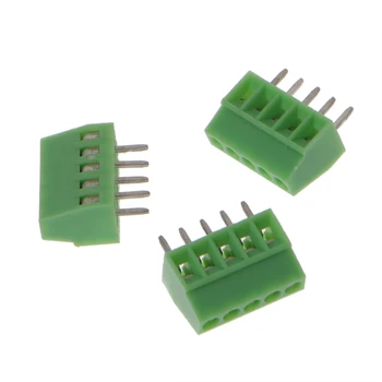 High Quality 10pcs PCB Universal Screw Terminal Blocks Connector 2.54MM Pitch PCB Mount Screws 2Pin-10Pin
High Quality 10pcs PCB Universal Screw Terminal Blocks Connector 2.54MM Pitch PCB Mount Screws 2Pin-10Pin
