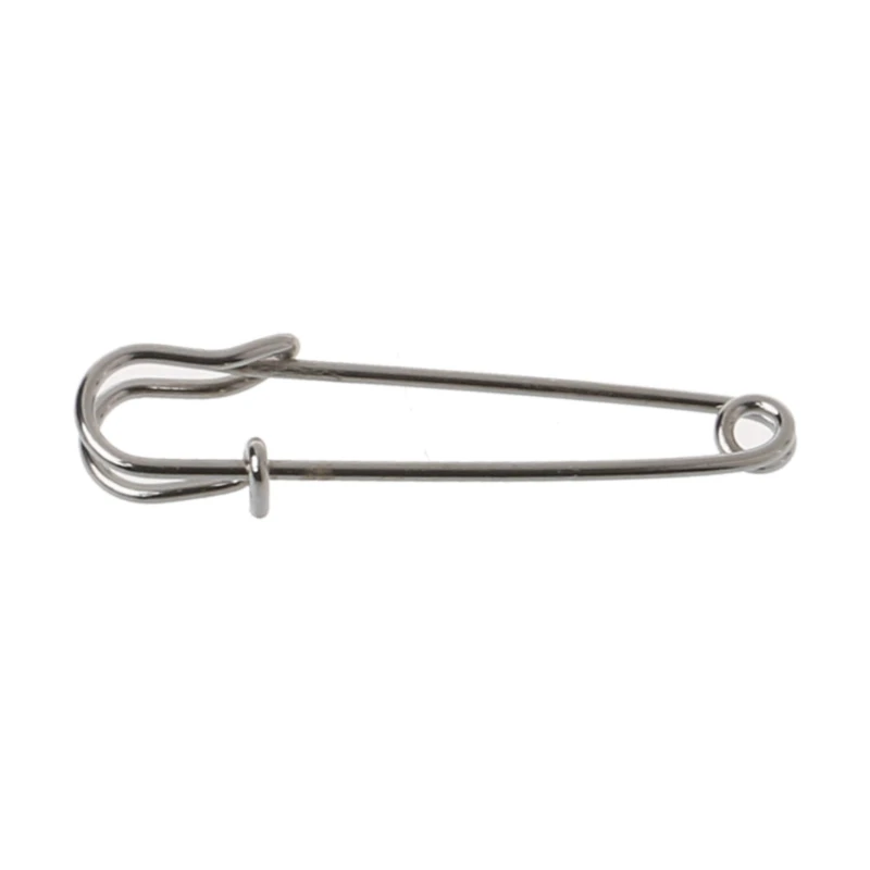 10PCS Silver Brooch Findings Spring Lock DIY Looped Kilt Pins For Jewelry Making 634D
10PCS Silver Brooch Findings Spring Lock DIY Looped Kilt Pins For Jewelry Making 634D