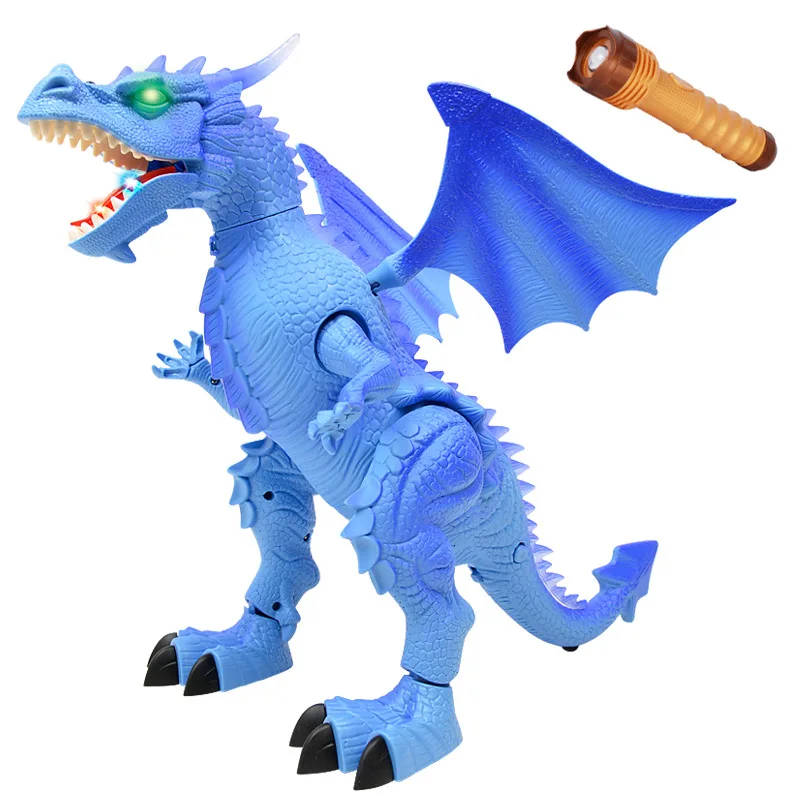 Electric Flashlight Remote Control Dinosaur Will Walk Simulated Dinosaur Models Dragon Dinosaur CHILDREN'S Toy
Electric Flashlight Remote Control Dinosaur Will Walk Simulated Dinosaur Models Dragon Dinosaur CHILDREN'S Toy