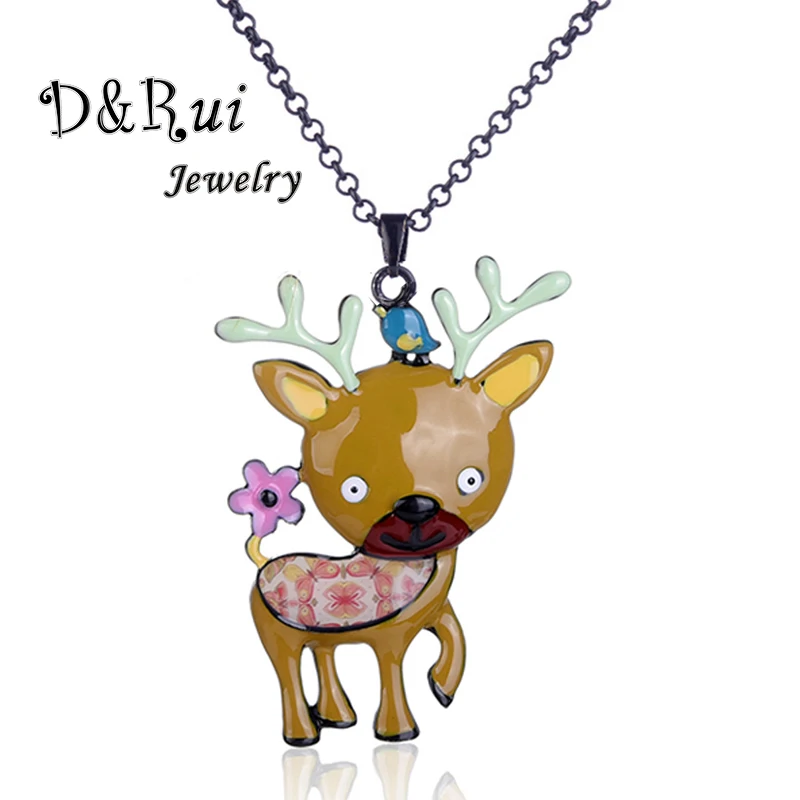 2019 Personalized Cute Deer Necklace Long Sweater Statement Pendants Necklaces for Women Girlfriend Christmas Gifts Decoration
2019 Personalized Cute Deer Necklace Long Sweater Statement Pendants Necklaces for Women Girlfriend Christmas Gifts Decoration