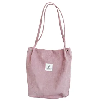 High Capacity Women Corduroy Tote Ladies Casual Shoulder Bag Foldable Reusable Shopping Beach Bag Solid Corduroy Shoulder Bags
High Capacity Women Corduroy Tote Ladies Casual Shoulder Bag Foldable Reusable Shopping Beach Bag Solid Corduroy Shoulder Bags