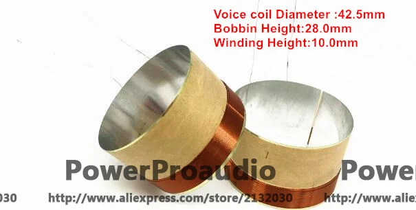 Белая алюминиевая спираль 42,5 мм, 2 шт.
Белая алюминиевая спираль 42,5 мм, 2 шт.