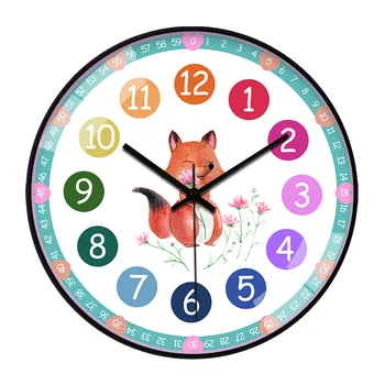 Early Childhood Education Wall Clock Trendy Household Living Room Decoration Quartz Wall Clock 12 Inches Cartoons Watch G122
Early Childhood Education Wall Clock Trendy Household Living Room Decoration Quartz Wall Clock 12 Inches Cartoons Watch G122