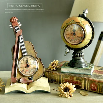 Retro Earth Map Vintage Clock Home Decoration Miniature Guitar Figurines & Miniatures Christmas Birthday Gift Craft
Retro Earth Map Vintage Clock Home Decoration Miniature Guitar Figurines & Miniatures Christmas Birthday Gift Craft