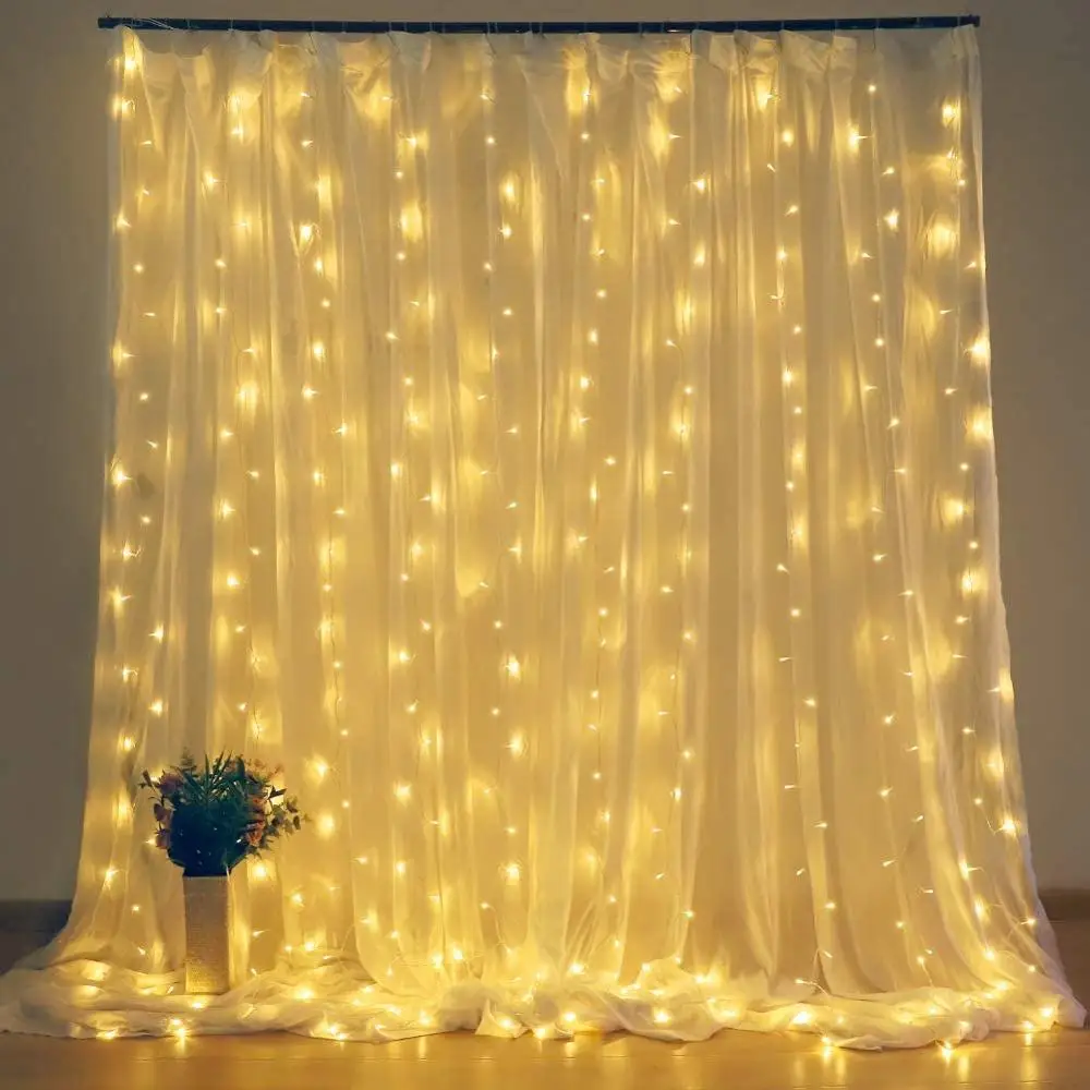 2x2/3x3 Led Icicle Led Curtain Fairy String Light Fairy Light Led Christmas Light Garland For Wedding Home Window Party Decor
2x2/3x3 Led Icicle Led Curtain Fairy String Light Fairy Light Led Christmas Light Garland For Wedding Home Window Party Decor