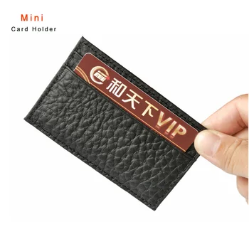 100% Real Leather Convenient ID Pocket Bank Credit Card Case Thin Card Wallet Promotional Card Gift
100% Real Leather Convenient ID Pocket Bank Credit Card Case Thin Card Wallet Promotional Card Gift